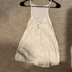 Lace tank top